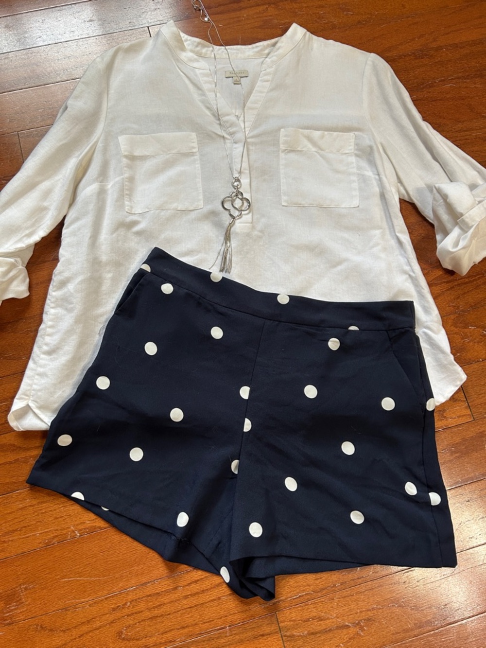 Loft Navy Shorts
